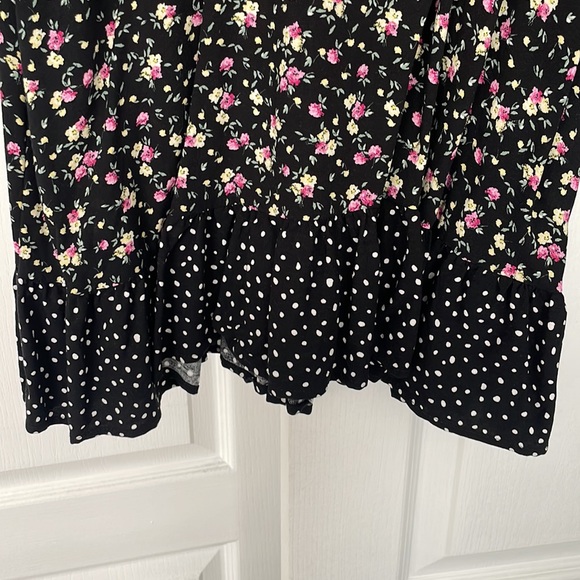 Floral dress with collar - Picture 4 of 6